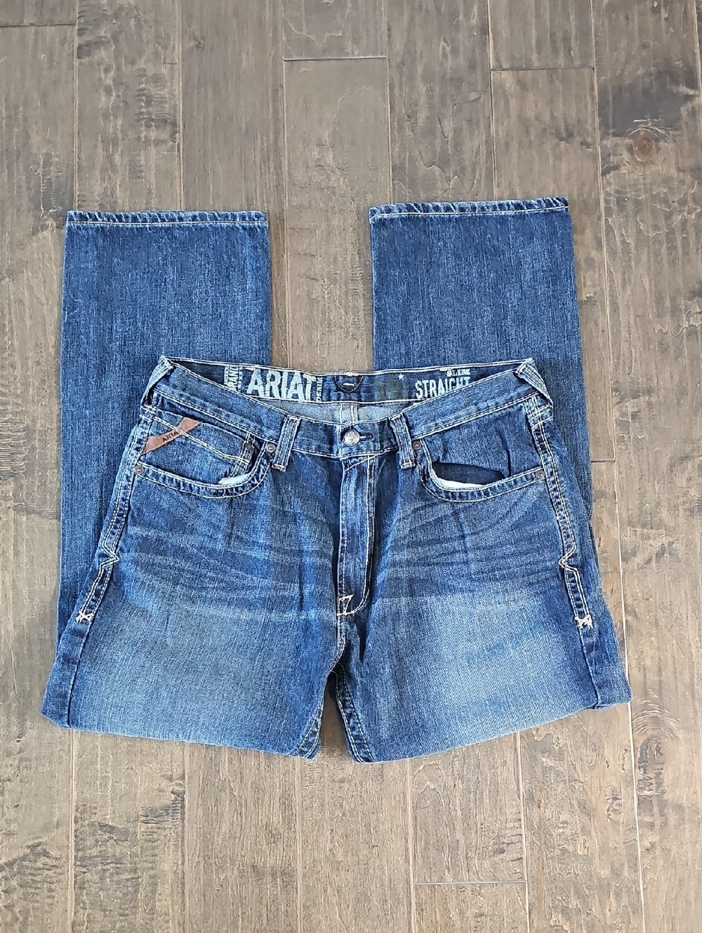Ariat Mens M5 Slim Deadrun Stackable Straight Leg Jean 36 x 32 - Picture 7 of 10